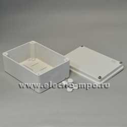 К0125. Коробка 00852 распаечная пластиковая без сальников 162х120х73мм IP55 серая (ABB)
