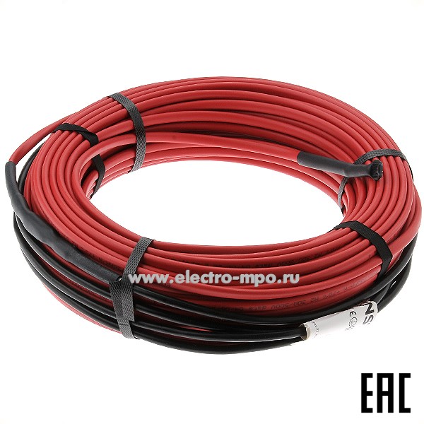 П9004. Нагревательный кабель для пола TASSU900W40M (TASSU9) 0,9кВт 40м S=6,0-11,3 кв.м (Ensto)