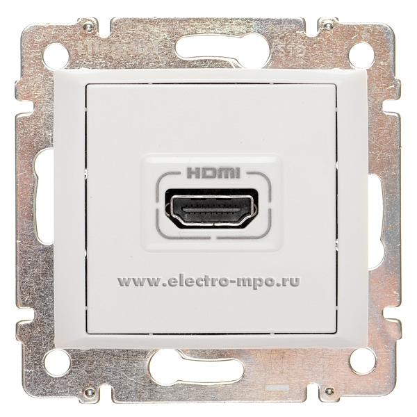 Р7693. Механизм Valena 770085 розетки аудио/видео тип HDMI с/п белый (Legrand)
