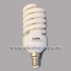 25645.Л5645 Лампа 20Вт LH20-FS-T2-M/827/Е14 компактная люминесцентная энергосберегающая (Camelion)
