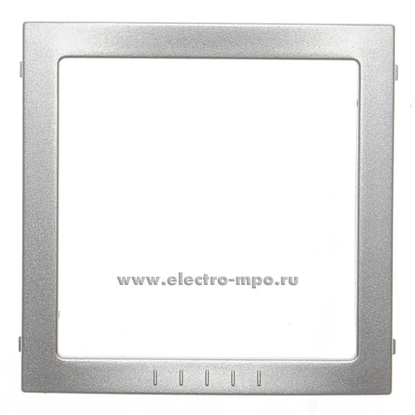 33621. Р3621 Вставка Unica MGU4.000.60 декоративная серебро (Schneider Electric)