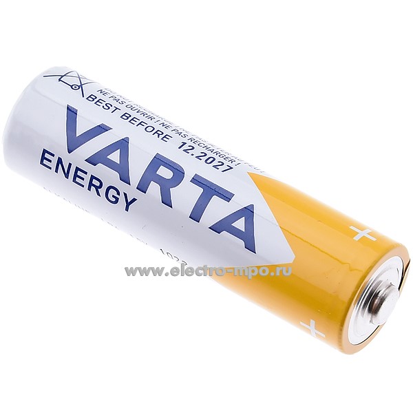 С6651. Элемент питания 4106229491 Varta ENERGY LR6 AA Alkaline 1.5V (VARTA)