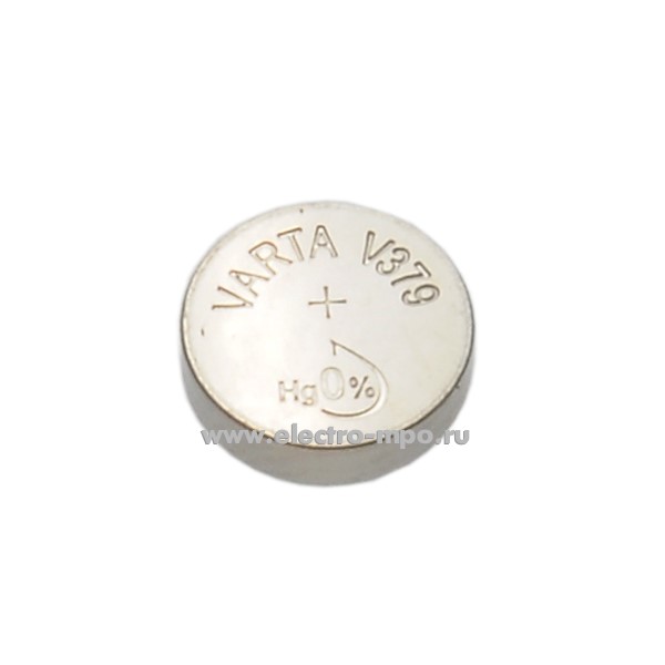 26631.С6631 Элемент питания Varta 379 (V379/SR251) 1,55В дисковый оксид-серебряный (Varta)