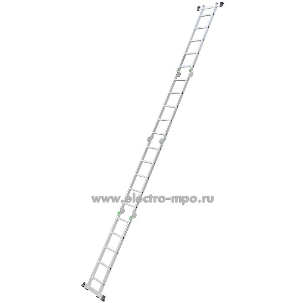 В6123. Лестница-трансформер JD-505 алюминиевая (Jiudeng)